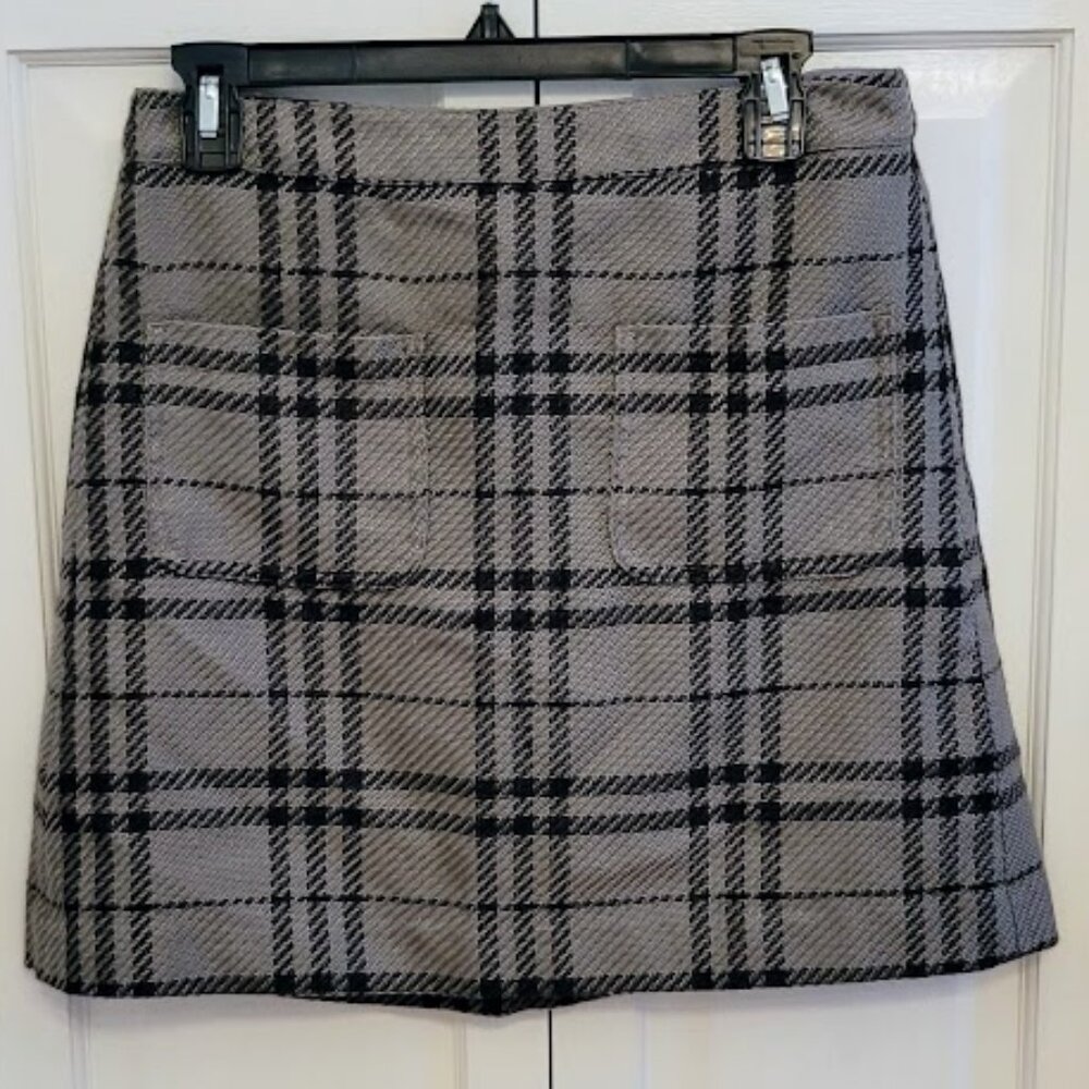 J. Crew Tweed Mini Skirt Size 6